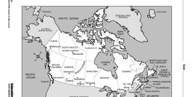 Kaart van Toronto kanada