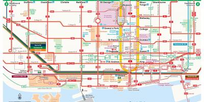 Kaart van TTC sentrum
